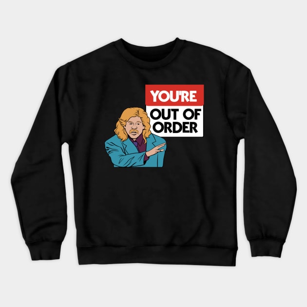 90s Sitcom Bob From Martin Crewneck Sweatshirt by Planet of Tees